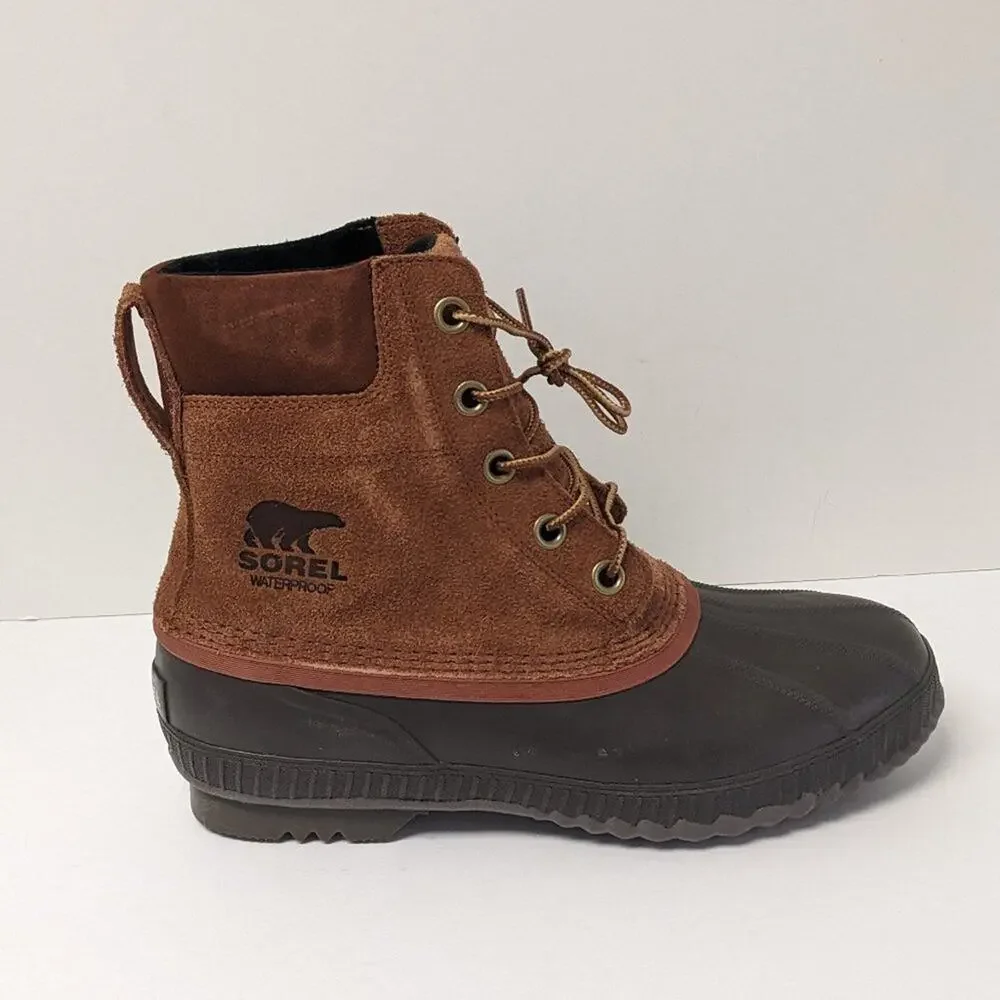 Sorel Cheyanne II Waterproof Winter Boots, Dark Amber, Men's 10 M